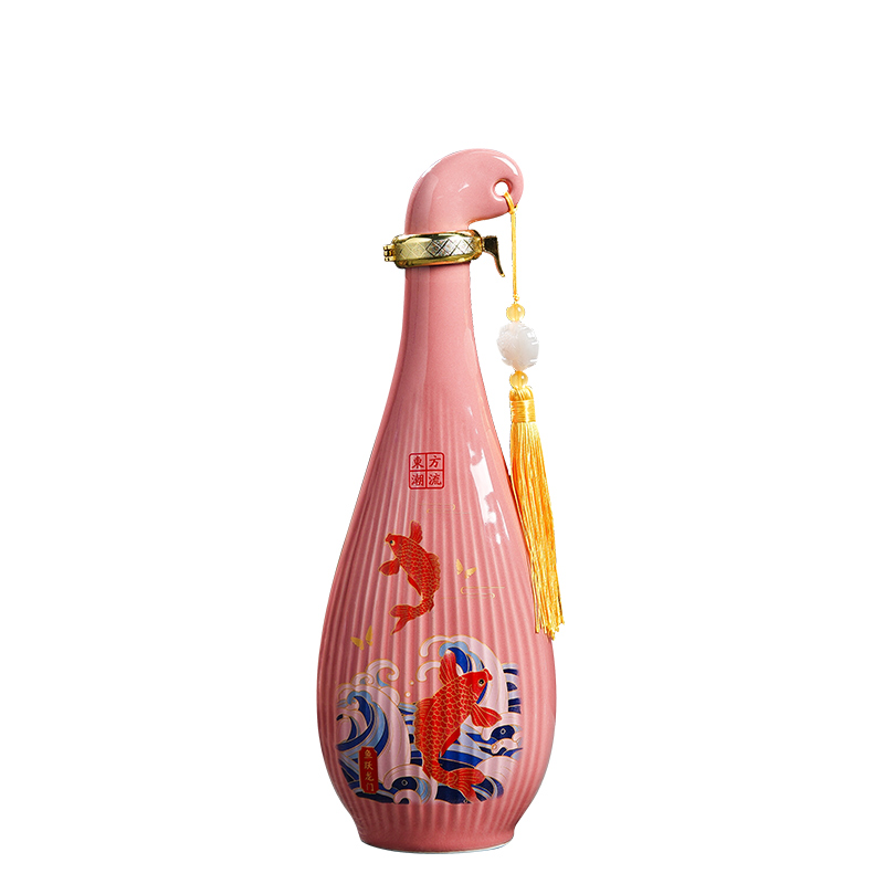 景德镇陶瓷酒瓶1斤装