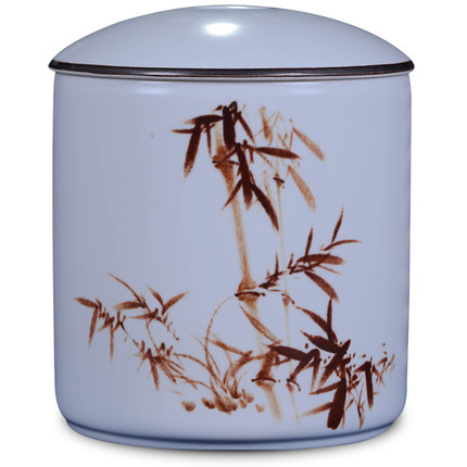 家用茶盒储物防潮空盒陶瓷茶叶罐密封罐茶叶储存罐