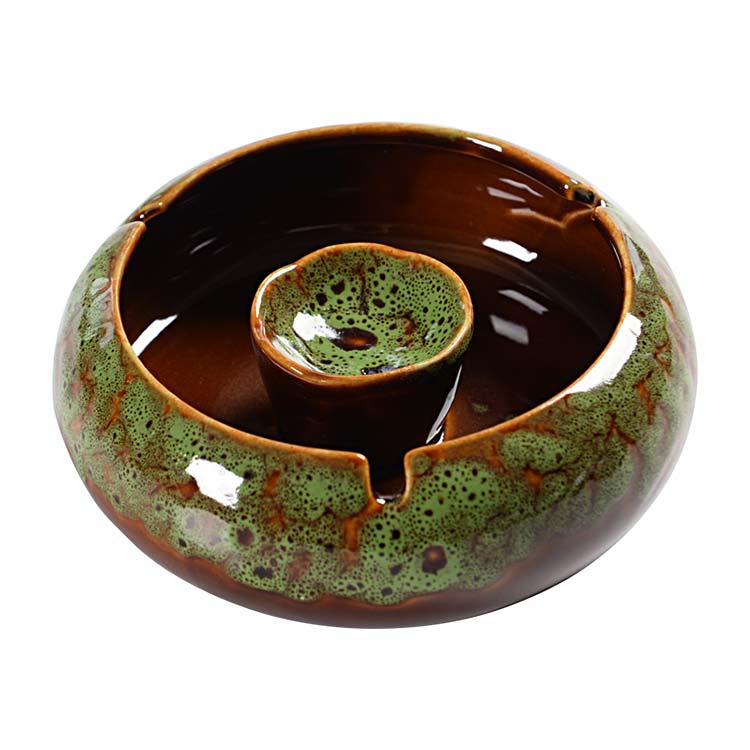 新中式陶瓷烟灰缸